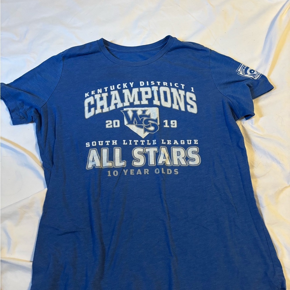 Blue t-shirt